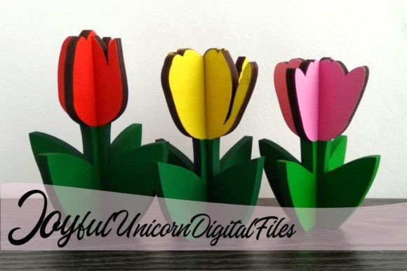 Elevating Digital Fabrication: The Strategic Value of 3D Tulips SVG Laser Cut Files
