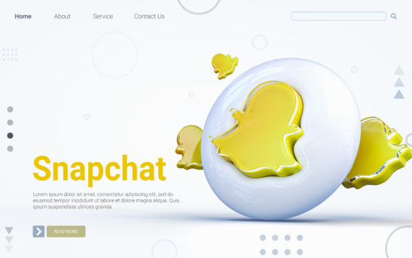 Elevating Digital Presence with a Realistic 3D Rendering Snapchat Sign