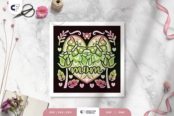 Elevating Emotional Design: The Strategic Appeal of the Mom Heart Shape 3D Shadow Box