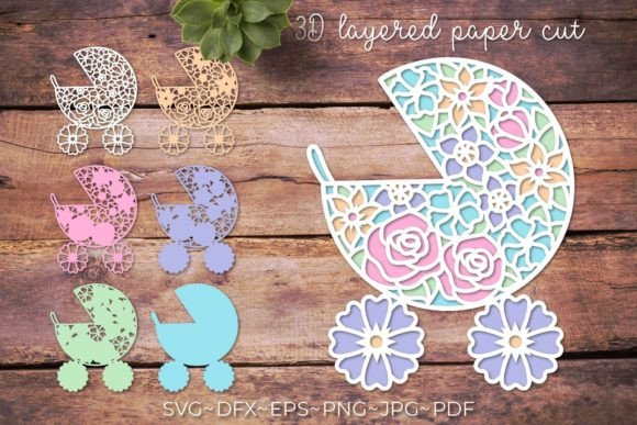 Evaluating the 3D Baby Shower SVG New Baby Card for Custom Projects