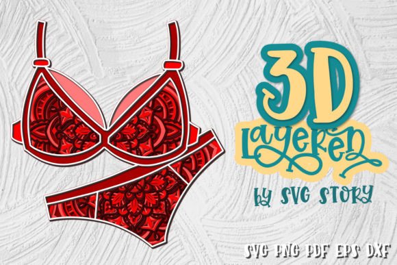 Mastering 3D Layered Lingerie Design SVG for Flawless Cuts