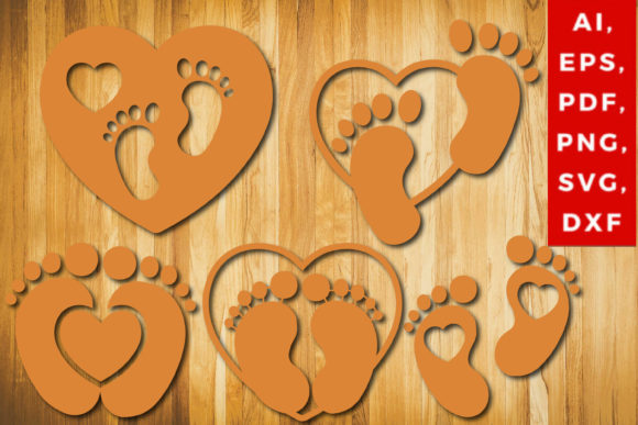 Unlocking Creative Potential with the Baby Foot with Heart Cut 3d Svg Bundle for Modern Designers